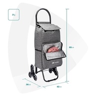 Carrinho de Compras Térmico Artiko Go com Sistema Sobe Escada - Até 40kg - imagem 4