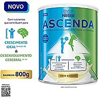 Ascenda Baunilha 800g: Energia e Nutrição Infantil - imagem 3