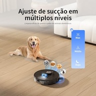 Robô Aspirador Neatsvor X600 com Mapeamento LiDAR, 3000Pa, Aspira, Varre e Esfrega | Controle por App e Voz | Bivolt - imagem 5