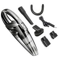 Aspirador de Pó Portátil Sem Fio 120W: Potência Máxima para Carro e Casa | Seco/Úmido, Recarregável, Filtro Lavável + 6 Acessórios - imagem 2