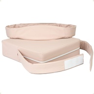 Assento de Elevação Portátil com Cinto de Segurança - Cadeira Infantil Impermeável 35x35cm - imagem 1