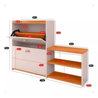 Sapateira Moderna com Banco e 2 Gavetas Basculantes - Organize até 18 Pares no Quarto ou Hall - imagem 3