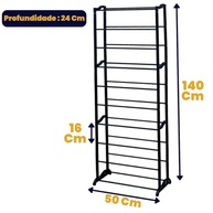 Sapateira Organizadora Vertical 10 Andares - Armazene Até 30 Pares com Estilo - imagem 4