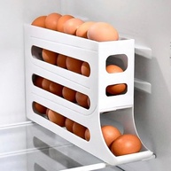 Organizador de Ovos 4 Andares com Dispenser – Armazene até 30 Ovos com Estilo e Praticidade - imagem 2