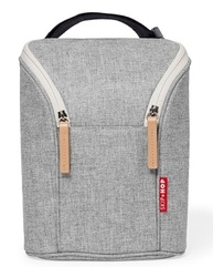 Bolsa Térmica Skip Hop Cinza - Mantenha Bebidas e Alimentos Frescos por Até 4 Horas - imagem 2