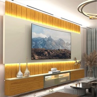 Estante Home para TV até 85" com LED 260cm - Moderna, com Iluminação e Design Sofisticado - imagem 1