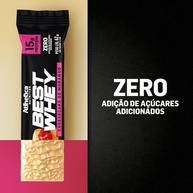 Atlhetica Nutrition BEST WHEY BAR 15g Protein (12 barras de 62g) Cheesecake de Morango - imagem 5