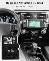 Atualização Mapa GPS 2025: Cartão SD Navegação 86271-0E077 para Toyota 4Runner, Avalon, Camry, Corolla, Highlander, Prius, Rav4, Tacoma - imagem 3