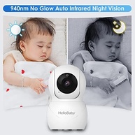 HelloBaby Monitor de Bebê HB66pro - Câmera com Áudio Bidirecional, Tela LCD IPS e Modo VOX - imagem 5