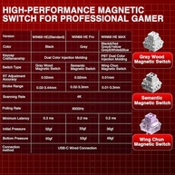 AULA WIN68 HE MAX: Teclado Gamer Hall Effect 8KHz para Performance Máxima - imagem 5