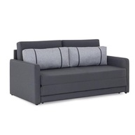 Sofá-Cama 3 Lugares Queen Aurora Herval - Conforto e Estilo em Grafite Fechado - imagem 2