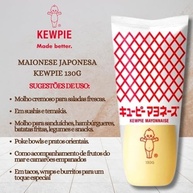 Kit 2x Maionese Japonesa KEW PIE 130g Cremosa e Sabor Autêntico KEW PIE - imagem 2