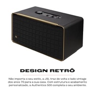 JBL Authentics 500: Caixa de Som Premium com Dolby Atmos, Wi-Fi e Assistentes de Voz - imagem 4