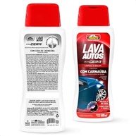 KIT 2x Lava Autos Shampoo Carnaúba Pro Auto: Brilho Intenso e Proteção Duradoura 500ml - imagem 3