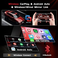 Realdio Android 15 para Toyota Hilux (2005-2014): Tela 9" 4+128GB, CarPlay/Android Auto Sem Fio, GPS e WiFi - imagem 5