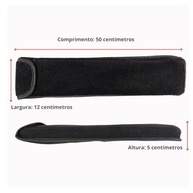 Capa Protetora em Carpete Preto para Triângulo de Sinalização Automotivo - Organização e Segurança - imagem 5