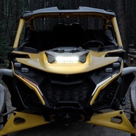 SAUTVS Refletor LED Capô para Can-Am Maverick R 2024+ | Iluminação Auxiliar Off-Road - imagem 4