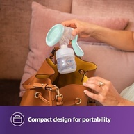 Philips Avent Extrator de Leite Manual Essential SCF417/11 Verde | Conforto e Liberdade na Extração - imagem 5