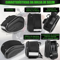 Alforje de Moto 58L: Aventura e Praticidade para Sua Viagem! - imagem 4