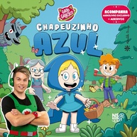 Gato Galáctico em Chapeuzinho Azul: Aventura Divertida com Audiobook + Adesivos! - imagem 1