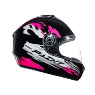 Capacete Moto Infantil Fly Young Paint Preto Rosa - Segurança e Estilo para Pequenos Aventureiros - imagem 1