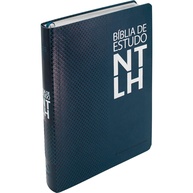 Bíblia de Estudo NTLH Azul Couro Sintético - Nova Tradução na Linguagem de Hoje | SBB - imagem 1
