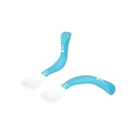 Talheres Articuláveis Classic Azul Clingo - Seguros e Macios para Bebês - imagem 4