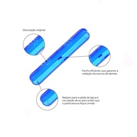 Porta Escova Folha Azul Marilu - Organize com Estilo e Praticidade - imagem 3