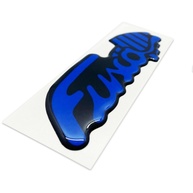 Adesivo Fusca Itamar: Emblema Traseiro Resinado Azul - imagem 2