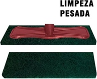 Esponja Abrasiva Sintética para Limpeza Pesada 24x9cm - Ideal para Vidros e Azulejos - imagem 5