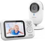Babá Eletrônica TakTark 3.2" com Visão Noturna, Áudio 2 Vias e Segurança Total - imagem 2