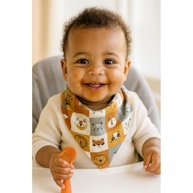 Kit 5 Babador Bandana Bebê Impermeável, Premium Eternizare - imagem 3