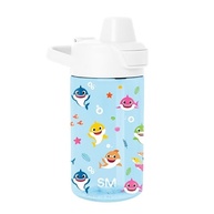 Garrafa Infantil Baby Shark 350ml - Copo Tritan com Canudo, Sem BPA, à Prova de Vazamento - imagem 2