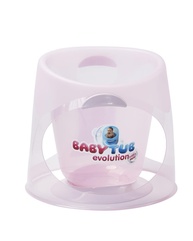 Baby Tub Evolution Candy Rosa - Banheira Infantil Confortável e Divertida para Bebês - imagem 1
