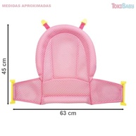 Rede de Proteção para Banheira do Bebê Toki Baby Rosa - Segurança e Conforto no Banho - imagem 3