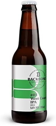 Cerveja West Coast Backbone IPA 355ml - imagem 2