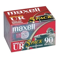 Maxell UR 90: Kit 5 Fitas Cassete para Gravação de Áudio com Baixo Ruído - imagem 2