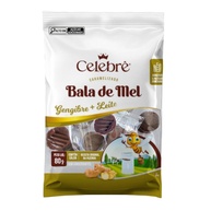 Bala de Mel Celebrê: Gengibre e Leite 80g - imagem 1