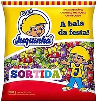 Bala Mastigável Juquinha Sortida 500g - Florestal - imagem 1