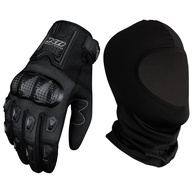 Kit Luva X11 Blackout 2 + Balaclava: Proteção e Conforto para Motociclistas com Touchscreen - imagem 1