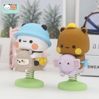 Kit 2PCS Ursinhos Bubu e Dudu com Cabeça que Balança: Decoração Divertida para Carro e Casa - imagem 4