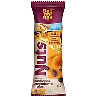 Banana Brasil - Barra De Castanhas Nuts Frutas - (12 Unidades com 25g) - imagem 3