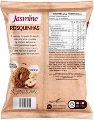 Jasmine Rosquinhas Maça e Banana Integral 120g - imagem 3
