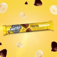 Nutry Barra de Fruta Banana 20g - Display Com 24 Unidades - Com Fruta, Chocolate e Aveia - imagem 2