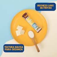 Banana Brasil Display Barra De Frutas Banana Kids Minions Sabor Cob. Choc. Branco C/ 20 Unid. De 22G (440G) - imagem 3