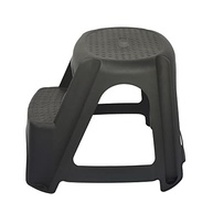 Banco Banqueta Escada Step Multiuso 2 Degraus Preto - Arqplast - imagem 5