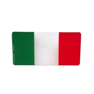 Adesivo Resinado Bandeira Itália - Destaque seu Amor pela Azzurra! - imagem 1