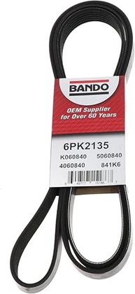 Correia Serpentina Bando USA 6PK2135: Desempenho OEM para Seu Veículo - imagem 2