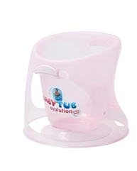 Baby Tub Evolution Candy Rosa - Banheira Infantil Confortável e Divertida para Bebês - imagem 4