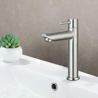Torneira Bancada Pia Banheiro Inox Premium 1/4 Volta – Design Moderno e Economia de Água - imagem 4